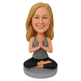 Yoga Lovers Custom Bobbleheads – Outfit Can Be Customized