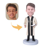 Custom pastor bobblehead 1