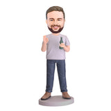 Beer Is My Life Custom Bobblehead