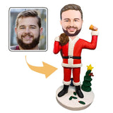Christmas Gift Man Custom Bobblehead