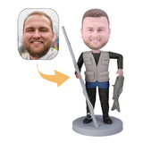 Custom Fishing Lover Bobblehead