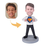 Super male custom bobblehead