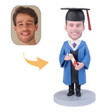 Graduate with diploma