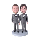 Gay Couple Custom Bobbleheads