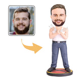 Wolverine's Leading Man Custom Bobblehead