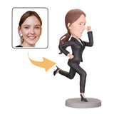 Woman Will Be Late  Custom Bobblehead