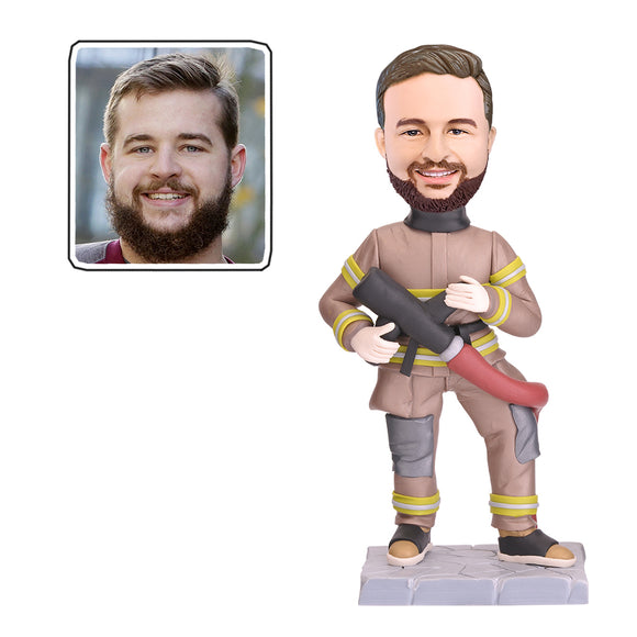 Firefighter / Fireman  Custom Bobblehead