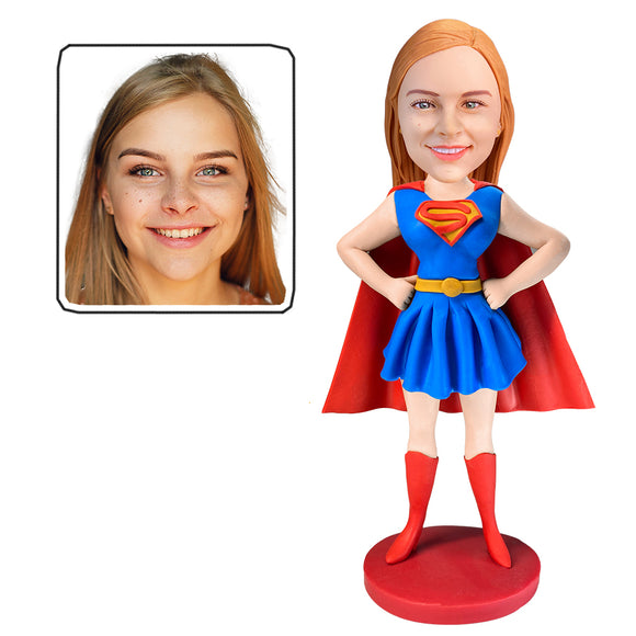 Custom Superwoman Bobblehead