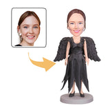 Halloween Fallen Angel  Costume Custom Bobblehead